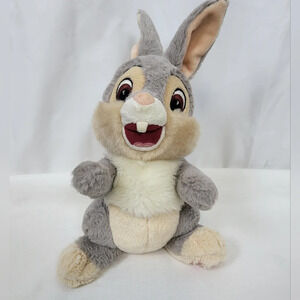 Disney World Park Gray Thumper Bunny Rabbit 11” Plush‎ Bambi
